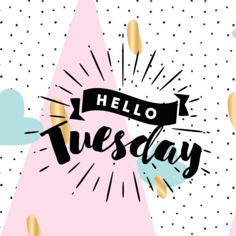 HAPPY TUESDAY!! 💞✨🎉